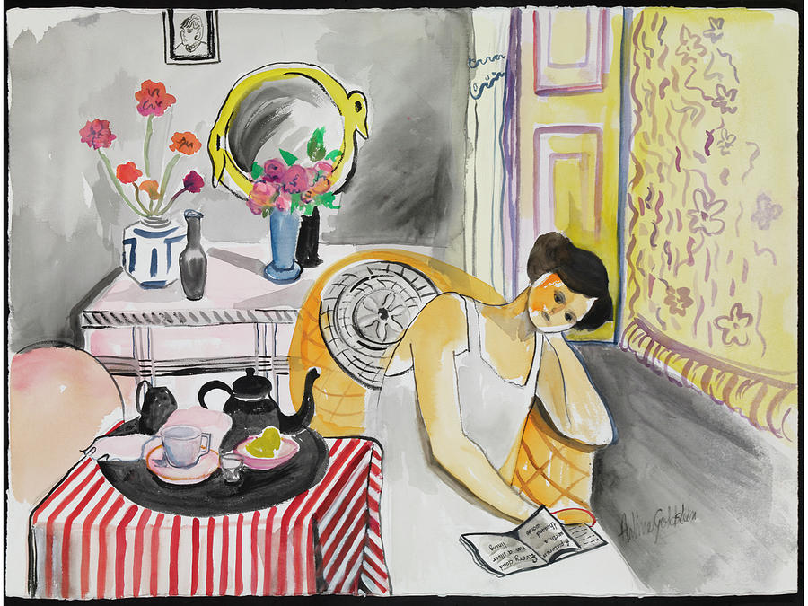 Woman with a Book